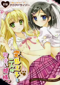 Hentai Ouji to Futari no Kawaii Hime-sama - hentai manga cover image