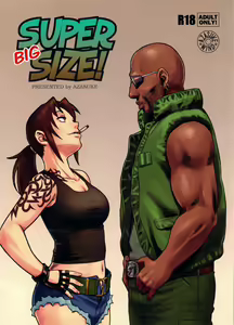 SUPER BIG SIZE! - hentai manga cover image