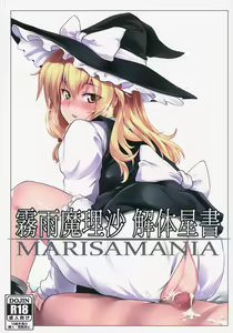 Kirisame Marisa Kaitai Seisho - hentai manga cover image