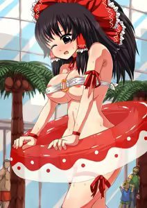 Page 210 of Nangoku no Umi de Reimu wo Omocha ni Shite Tsukkomitai! - preview thumbnail