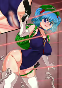 Page 230 of Tokushu Kousakuin Kawashiro Nitori ~Ubu na Kaiketsu Shoujo ga Sei Gangu ni Naru made Kaihatsu sare chau!~ - preview thumbnail