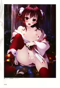 Page 17 of Shoujo Shiniki Shoujo Tengoku Visual Fan Book - preview thumbnail