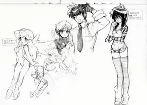 Page 108 of RaKuGaKi./Monochrome. - preview thumbnail