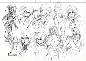 Page 161 of RaKuGaKi./Monochrome. - preview thumbnail