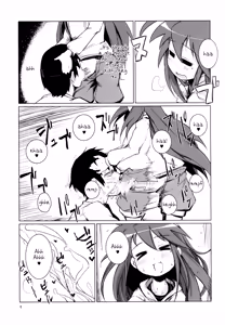 Page 9 of Kona-chan ni Oshiri Ijirareru Hon | Konata Plays with your Butt - preview thumbnail