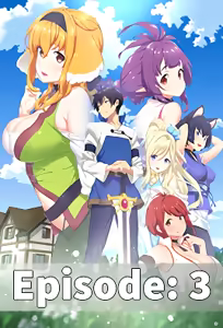 Isekai Meikyuu de Harem wo 3 — hentai manga cover on Fhentai