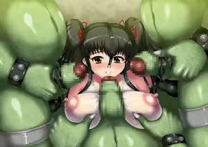 Page 109 of Sukumizu x Orc ~Kurokami Twinta Injuu Dorei~ - preview thumbnail