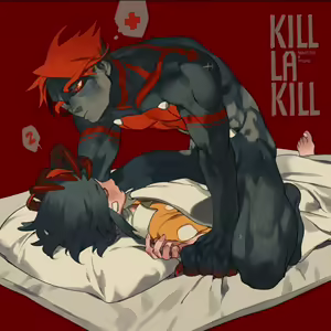 Page 11 of Senketsu X Ryuko Artbook - preview thumbnail