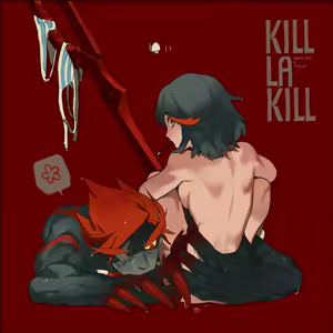 Page 13 of Senketsu X Ryuko Artbook - preview thumbnail