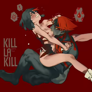 Page 14 of Senketsu X Ryuko Artbook - preview thumbnail