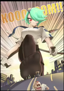 Page 3 of Giantess Invasion - preview thumbnail