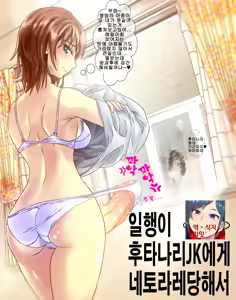 Tsure ga Futanari JK ni Netoraremashite — hentai manga cover on Fhentai