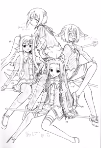 Page 3 of Ikusaotome no Hakudaku - preview thumbnail