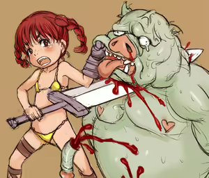 Page 2 of Loli Bikini Armor-chan - preview thumbnail