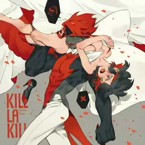 Page 5 of Senketsu X Ryuuko Wedding Artbook - preview thumbnail