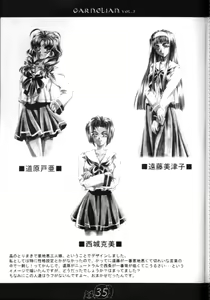 Page 34 of CARNELIAN vol.2  - Re·Leaf Settei Shiryou Tsudo - preview thumbnail