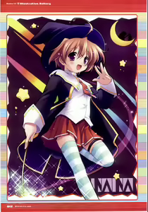 Page 12 of Majokko A La Mode artbook - preview thumbnail