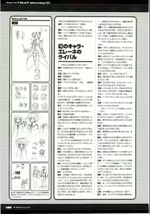 Page 100 of Majokko A La Mode artbook - preview thumbnail