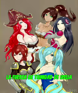Irelia's Trinity Force | La Fuerza de Trinidad de Irelia — hentai manga cover on Fhentai