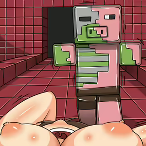 Page 19 of Minecraft <Koukou Daibouken> 2 - preview thumbnail