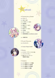 Page 4 of Sekai to Sekai no Mannaka de Visual Fanbook - preview thumbnail