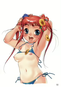 Page 53 of Hyakka Kenran ~Nishi Iori Gashuu~ | Iori Nishi Book of Paintings - preview thumbnail