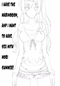 Page 2 of Mabinogion o Te ni Ireta node Mori Summer to H ga Shitai! | I have the Mabinogion, and I want to have sex with Mori Summer! - preview thumbnail