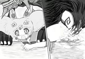 Page 45 of Chibi x Toutetsu Vol. 2 - preview thumbnail