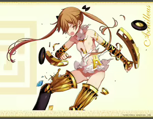 Page 319 of Eiyuu＊Senki GOLD Visual Fanbook - preview thumbnail