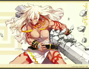 Page 325 of Eiyuu＊Senki GOLD Visual Fanbook - preview thumbnail