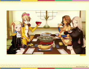 Page 77 of Eiyuu＊Senki GOLD Visual Fanbook - preview thumbnail