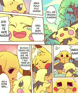 Page 4 of Pikachu Kiss Pichu - preview thumbnail