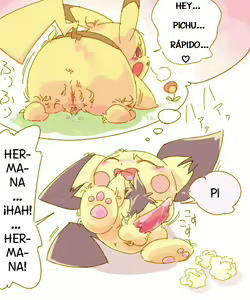Page 5 of Pikachu Kiss Pichu - preview thumbnail
