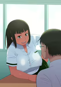 Page 13 of Jimime na Mucchiri Kyonyuu JK no Mokuhyou wa Zenkou Danshi to SEX - preview thumbnail