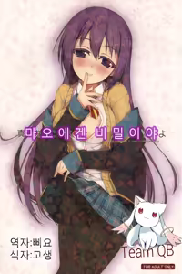 Mao ni wa Naisho da yo | 마오에겐 비밀이야 — hentai manga cover on Fhentai