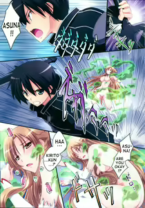 Page 10 of Asuna! Close Call - preview thumbnail