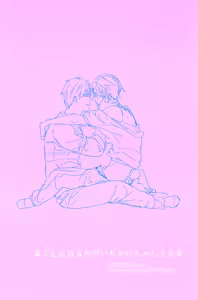 A Book Where Makoto and Haruka are all Lovey Dovey - hentai manga cover image