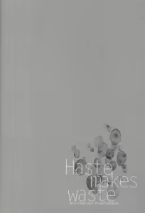 Page 7 of Haste makes waste - preview thumbnail