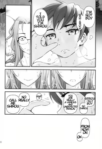 Page 42 of Fate/stay night Rider-san to Shounen no Nichijou - preview thumbnail