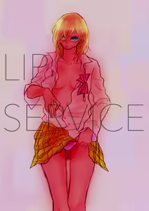 TeAo ♀ Manga - LIP SERVICE - hentai manga cover image