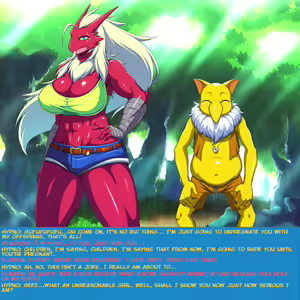 Page 12 of Sleeper x Bursyamo | Hypno x Blaziken - preview thumbnail