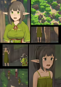 Page 40 of Elf no Sato to Ogre Gun - preview thumbnail
