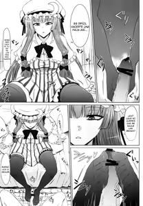 Page 16 of Patchouli to Ashi Bakari no Doujin | Un Doujin en el Cual Patchouli Sólo Coge con los Pies - preview thumbnail