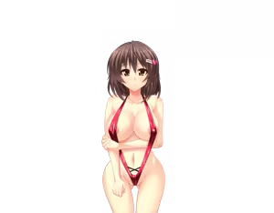 Peekaboo! ~Kanojo ga Ecchi na Mizugi ni Kigaetara!?~ — hentai manga cover on Fhentai