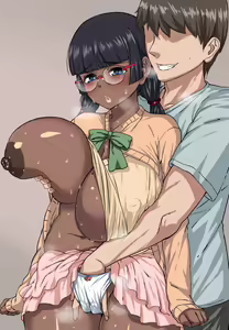 Page 64 of Bakunyuu Megane Kasshoku Iinchou! Tsurekonde Namahame Nakadashi SEX! - preview thumbnail
