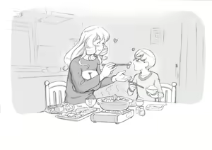 Page 107 of Mama Shotaimu Christmas Hen - preview thumbnail