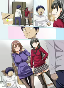 Page 194 of Bitch na Otonari-san Futari no Seiyoku Shori ni Erabaremashita ~Nakadashi Daisuki JK to Bukkake Daisuki Onee-san~ - preview thumbnail