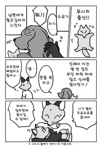 Page 19 of Kitsune Otoko to Inu Yome no Yoru no Seikatsu. Ato Shussan. - preview thumbnail