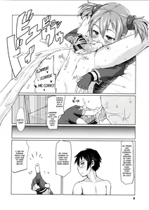 Page 7 of Silica-chan ni Oshiri Ijirareru Hon | Silica-chan jugando con tu culo - preview thumbnail