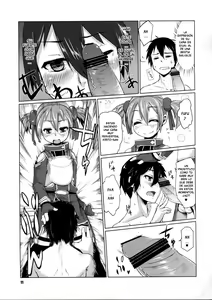Page 10 of Silica-chan ni Oshiri Ijirareru Hon | Silica-chan jugando con tu culo - preview thumbnail